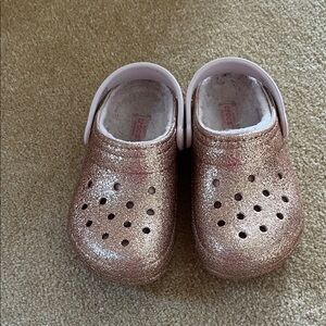 Glittery Crocs for Kids
